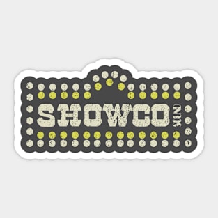 Showco. Sound, Retro Sticker